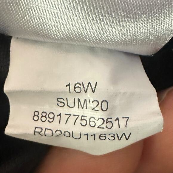 Rachel Rachel Roy Floral Wrap Midi Dress Size 16W Ruffle Boho Wedding Guest - Picture 10 of 11